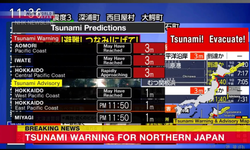 Tsunami alarmı: Japonya’da 7.2’lik deprem kıyıları tehdit etti