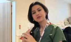 Saç örme eylemine katılan hemşire adli kontrollle serbest