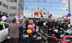 İzmir'de yürekleri ısıtan etkinlik: Minik Beyza için balonlar gökyüzüne uçtu