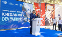 İZSU, Sarnıç'ta 205 milyonluk içme suyu altyapı yatırımını sürdürüyor