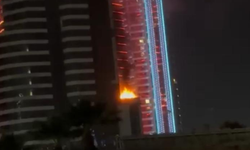 Bayraklı'daki yangın, ekipleri harekete geçirdi