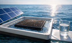 Elektriğe bağlı olmadan deniz suyunu tatlı suya dönüştüren güneş enerjili sistem geliştirildi