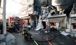 Buca’da yoğurt üretim tesisinde yangın kontrol altına alındı