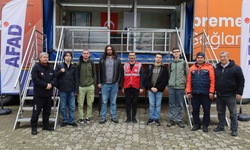 Ege Üniversitesi kampüsünde “Deprem Simülasyon Tırı” etkinliği