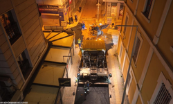 İzmir Büyükşehir’den Alsancak’ta altyapı ve asfalt çalışması