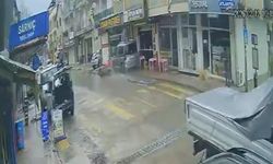 Seyir halindeyken şekeri düştü: Kontrolden çıkan araç pastaneye daldı