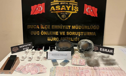 Buca’da yasaklı madde baskını: 8 gözaltı