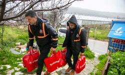 Güzelbahçe Belediyesi’nden ihtiyaç sahiplerine kapsamlı gıda yardımı