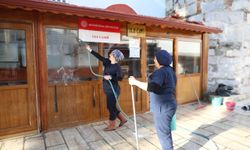 Seferihisar’da camiler Ramazan’a hazırlanıyor