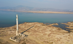 Tahtalı Barajı doldu, Bulgurca Köyü’nün eski yerleşim alanı yeniden sular altında