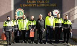 Silahlı şahısları etkisiz hale getiren trafik polisleri ödüllendirildi