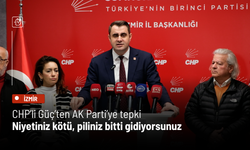 CHP’li Güç’ten AK Parti’ye tepki: Niyetiniz kötü, piliniz bitti gidiyorsunuz