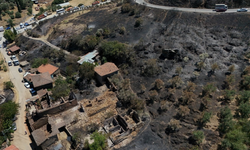 Ödemiş’te yangın sonrası yeniden inşa çalışmaları sürüyor