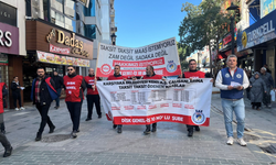 Karşıyaka’da 7 aydır maaş alamayan işçiler hakları için yürüdü