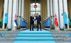 Cumhurbaşkanı Erdoğan ve Sırbistan Cumhurbaşkanı Vucic Ankara’da görüştü