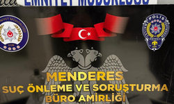 Menderes’te narkotik operasyonu: Yasaklı madde ve silah ele geçirildi