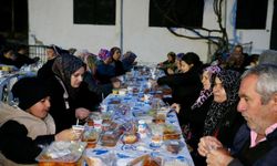 Karşıyaka Sancaklı’da köy meydanı iftarına yoğun ilgi