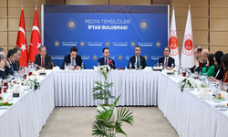 Bakan Gürlek, medya temsilcileri ile iftarda buluştu