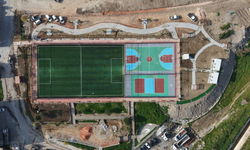 Bayraklı'da Ferdi Zeyrek Spor Kompleksi'nde çalışmalar sona yaklaştı