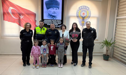 Tireli minikler Bayındır Emniyet Müdürü’nü ziyaret etti