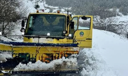 İzmir’in yüksek kesimleri karla kaplandı