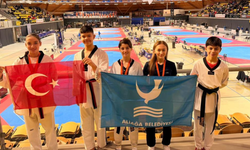 Aliağa’nın genç taekwondocularından uluslararası başarı