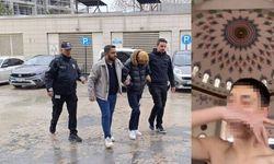 Camide yarı çıplak video skandalı gözaltıyla sonuçlandı