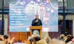 Balçova’da Kadir Gecesi bereketi: Yüzlerce vatandaş aynı sofrada!