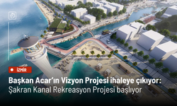 Başkan Acar’ın Vizyon Projesi ihaleye çıkıyor: Şakran Kanal Rekreasyon Projesi başlıyor