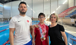 Raşitizm hastası Kayra Bozgeyik 5 branşta Türkiye şampiyonu oldu