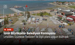 İzmir Büyükşehir Belediyesi Komisyonu, Urla’daki Göztepe Tesisleri ile ilgili planı uygun bulmadı
