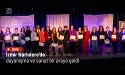 İzmir Narlıdere’de dayanışma ve sanat bir araya geldi