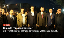 Buca’da ramazan bereketi: CHP yönetimi iftar sofrasında yüzlerce vatandaşla buluştu