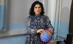 Buca’da görme engelli öğrenciler için dokunarak öğrenilen küreler