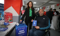 Aliağa’dan Karşıyaka’ya 200 kilogramlık anlamlı destek: Mavi kapak kampanyası büyüyor