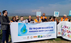 İzmir’de su krizi için ortak uyarı: “Su tüm canlıların ortak hakkıdır”