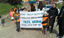 Aliağa’da yangın bölgesine binlerce fidan dikildi: Doğaya yeni nefes