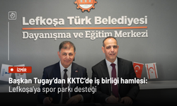 Başkan Tugay’dan KKTC’de iş birliği hamlesi: Lefkoşa’ya spor parkı desteği