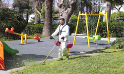 Konak bayrama hazır: Ağaçlar budandı, sokaklar temizlendi