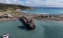 Demircili Koyu’nda zafer: Kaçak sökülen gemiye mahkeme el koydu!