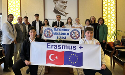 Bayındır Anadolu Lisesi öğrencileri Erasmus projesi öncesi ziyaret gerçekleştirdi