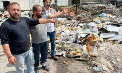 Buca’da sanayi bölgesi çöplüğe döndü: Esnaf isyan etti
