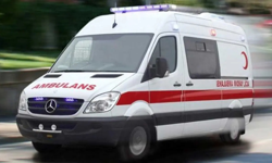 Ödemiş'te yaşanan kazada anne ve bebeği yaralandı