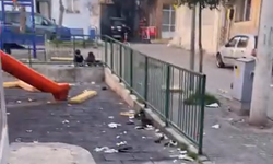 Bornova'da çocuk parkındaki kirlilik tepki çekti
