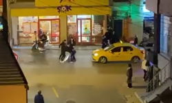 Karabağlar’da gece yarısı ortalık savaş alanına döndü