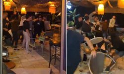 Dikili’de korku dolu gece: Otobüslerle gelip mekân bastılar!