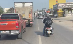 Karşıyaka'da ESHOT şoförüne motosikletli tacizi