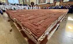 440 metrelik dev tatlı! Dünyanın en uzun tiramisusu rekoru kırıldı