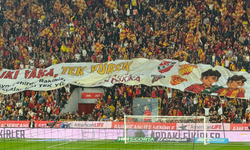 Göztepe - Galatasaray maçında ‘İki Yaka Tek Yürek’ projesi tribünlere taşındı
