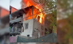 Silahlı baskın ihbarı yangınla bitti: 10 şüpheli gözaltında